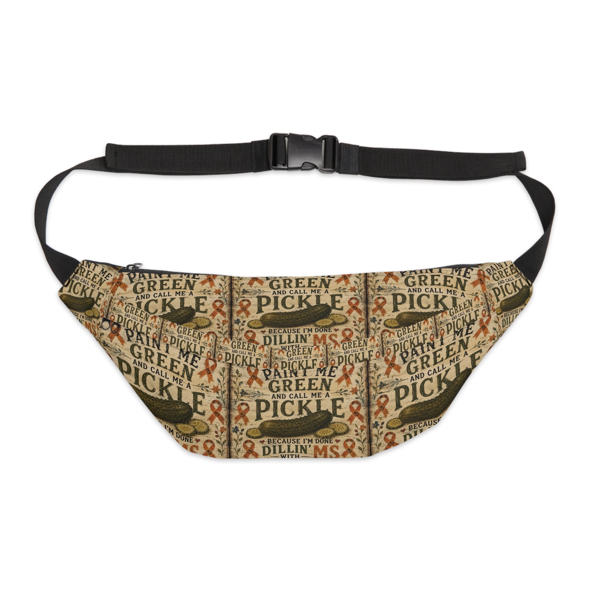 MS Warrior Multiple Sclerosis Strong Fanny Pack | Awareness Waist Bag