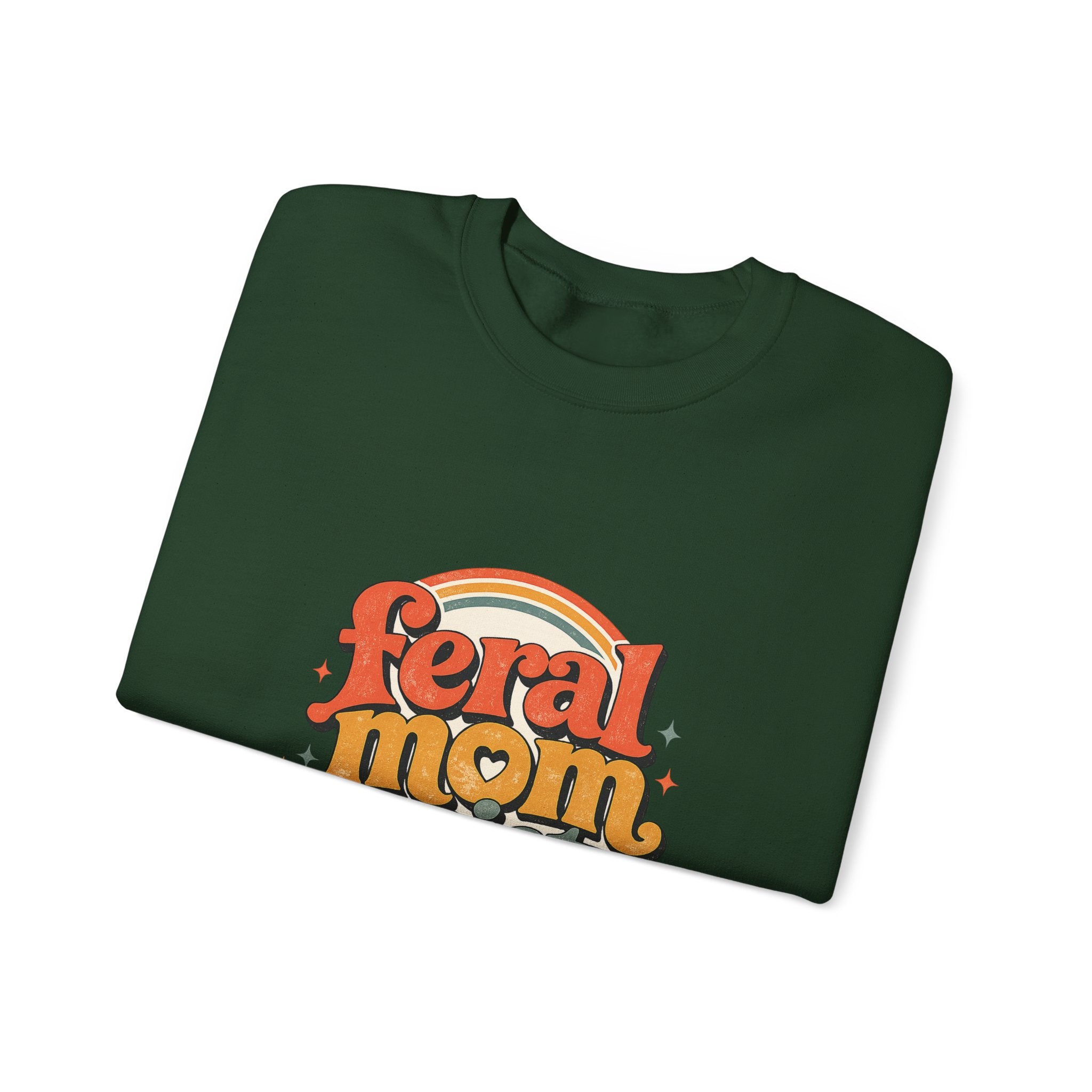 Mom Life Crewneck Sweatshirt — Cozy 'mom life' Pullover for Moms