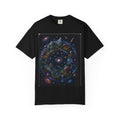 Cosmic Mandala Night Sky T-Shirt — Galaxy Constellation Art Tee