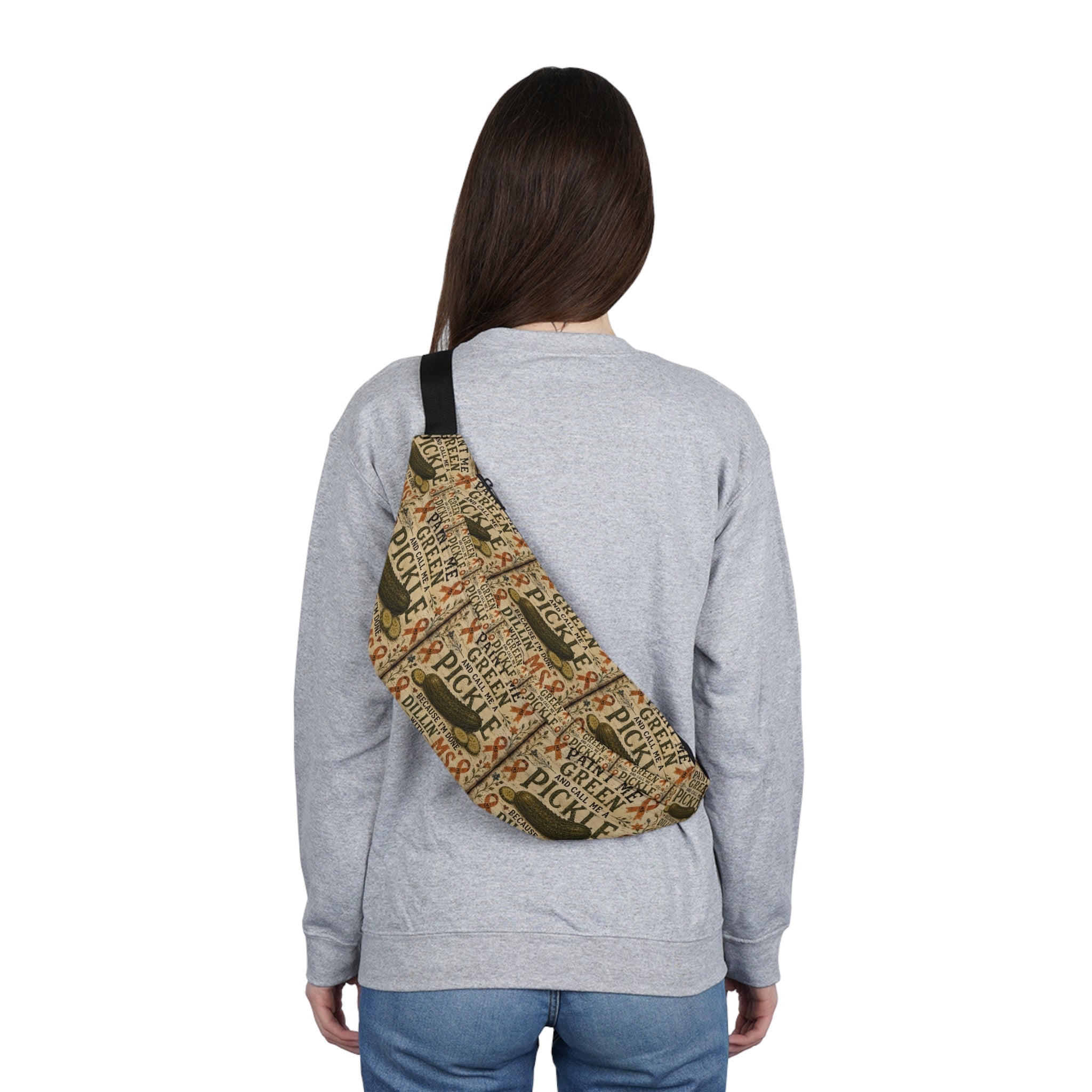 MS Warrior Multiple Sclerosis Strong Fanny Pack | Awareness Waist Bag