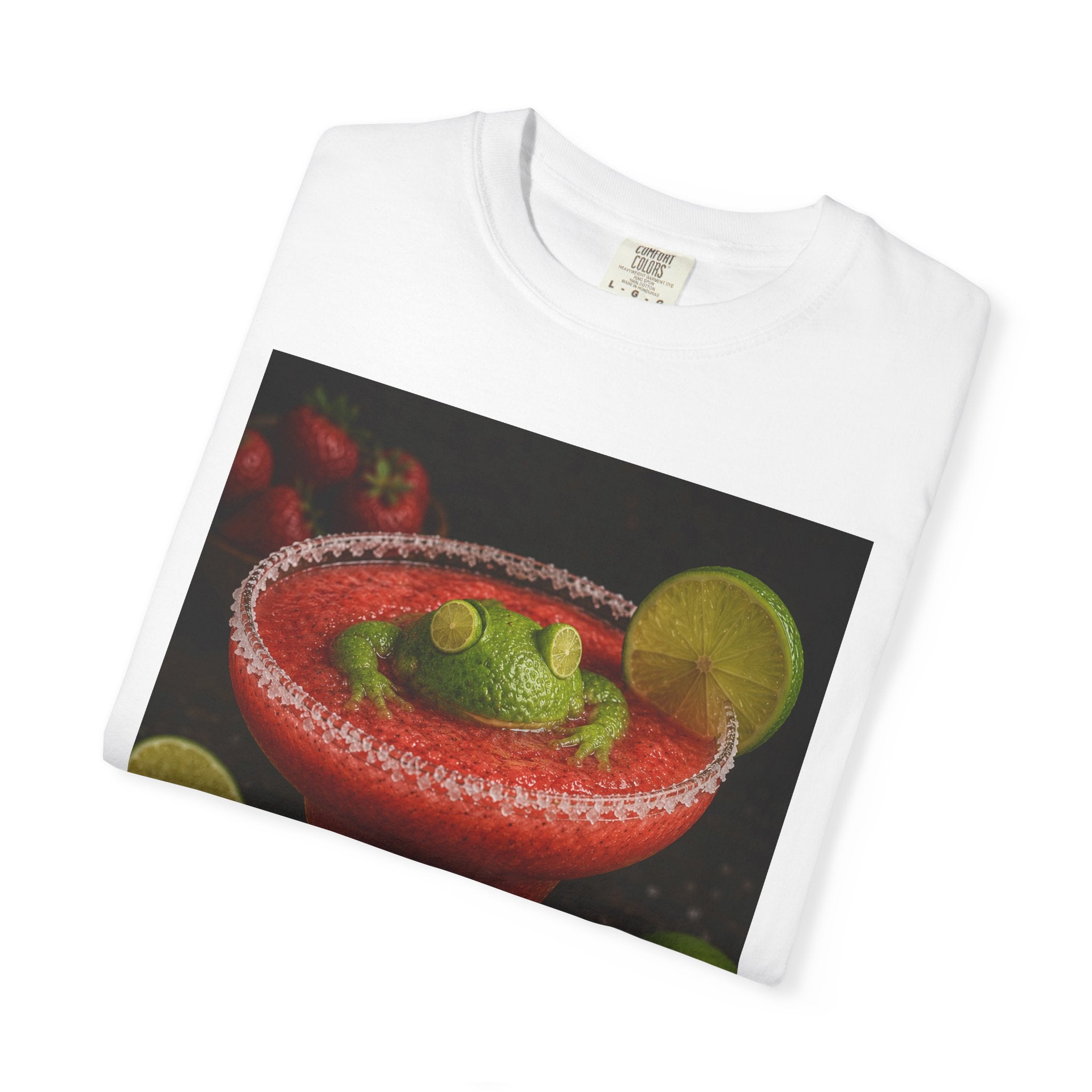 Strawberry Margarita T-Shirt — Fruity Cocktail Graphic Tee