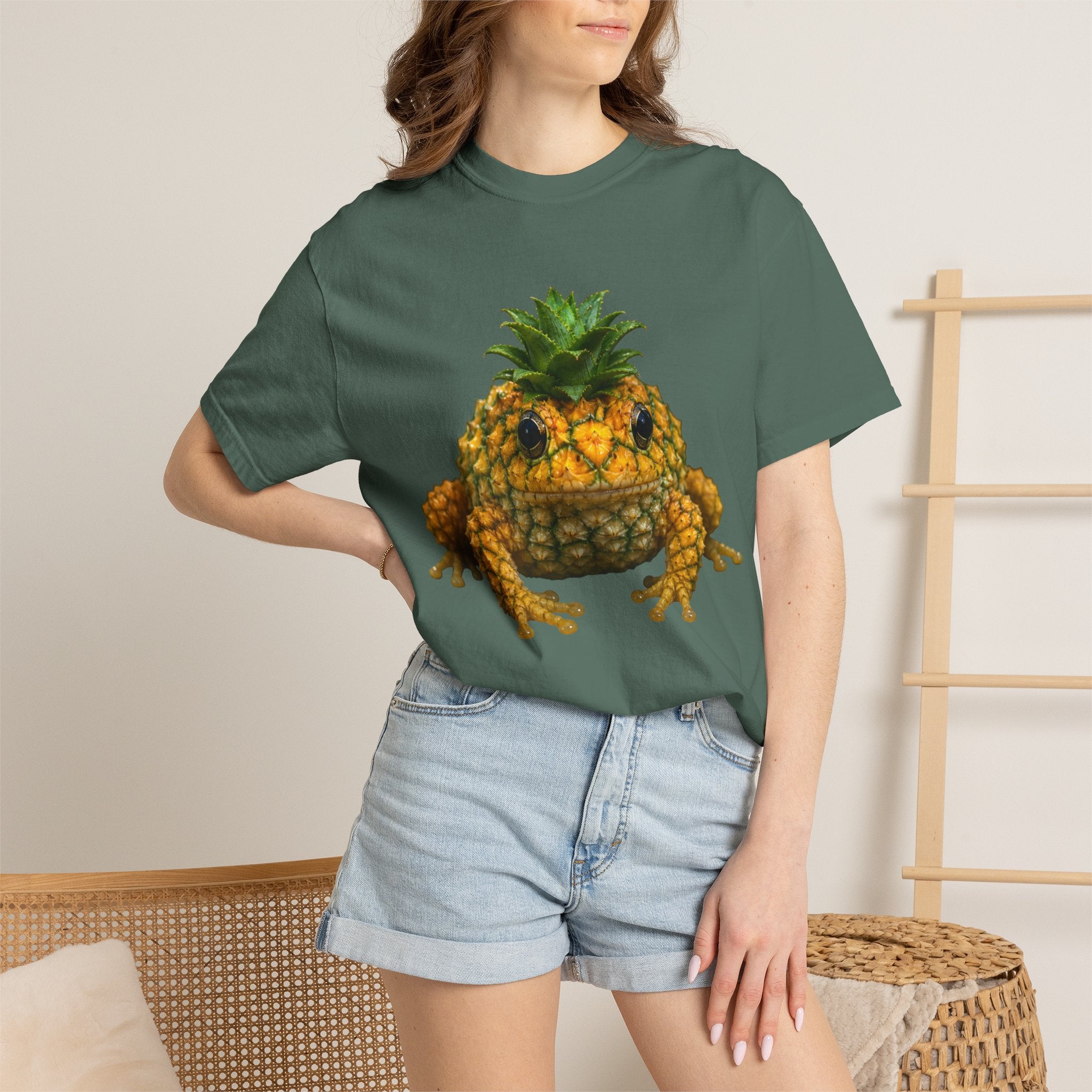 Pineapple Toad T‑Shirt — Tropical Frog Graphic Tee