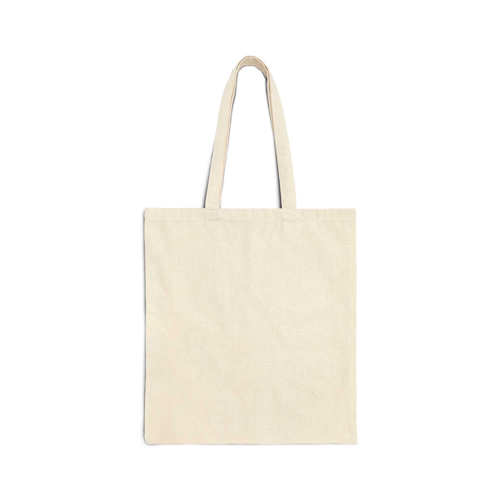 Botanical Sketch Tote Bag — Vintage Strawberry Plant Canvas Tote