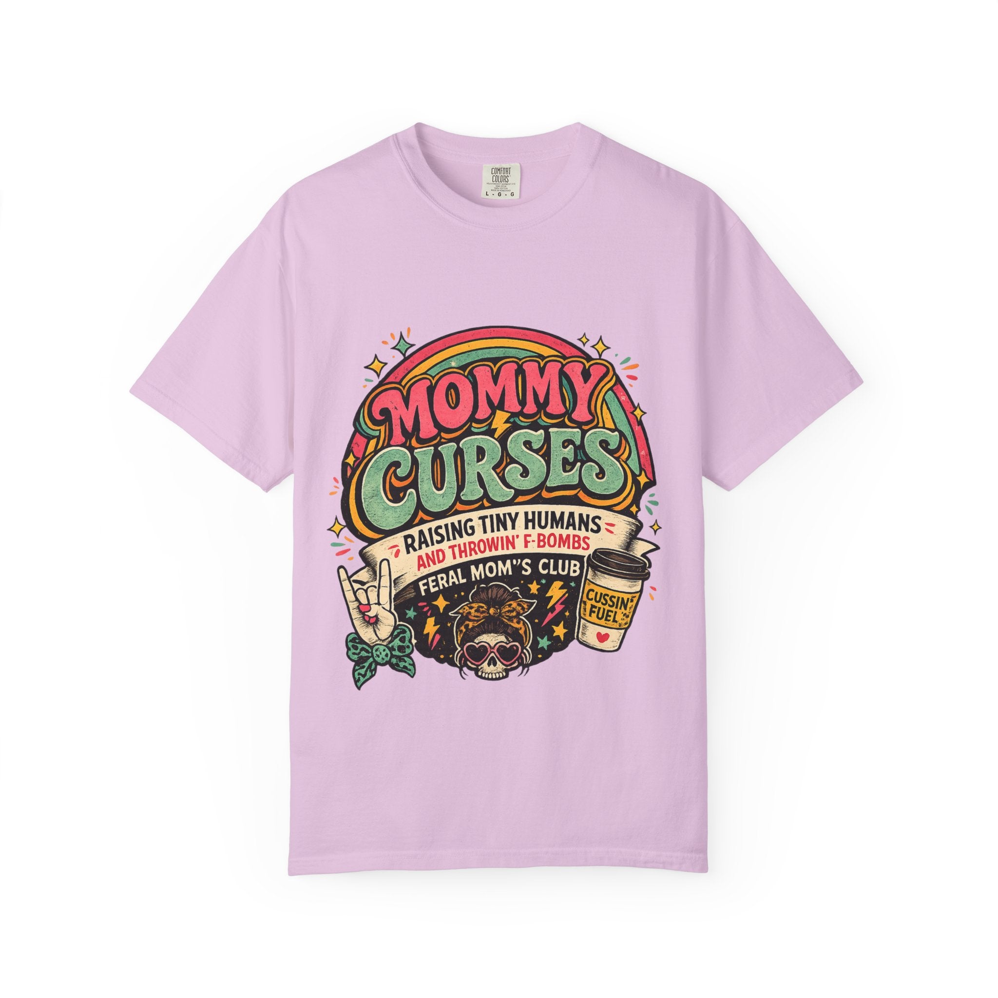 Mommy Curses Graphic T-Shirt — Funny Mom Shirt