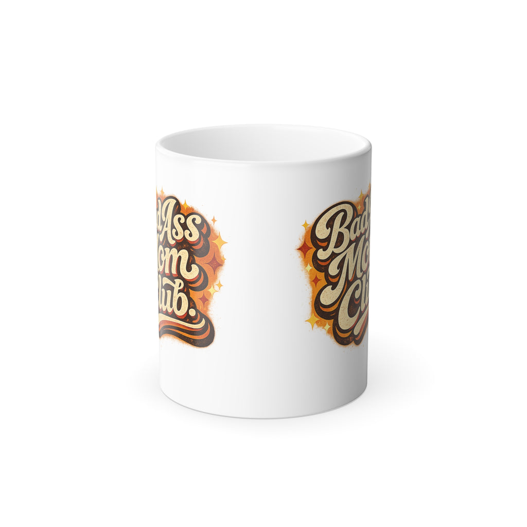Badass Mom Color Morphing Mug — 11oz Heat-Change Coffee Cup