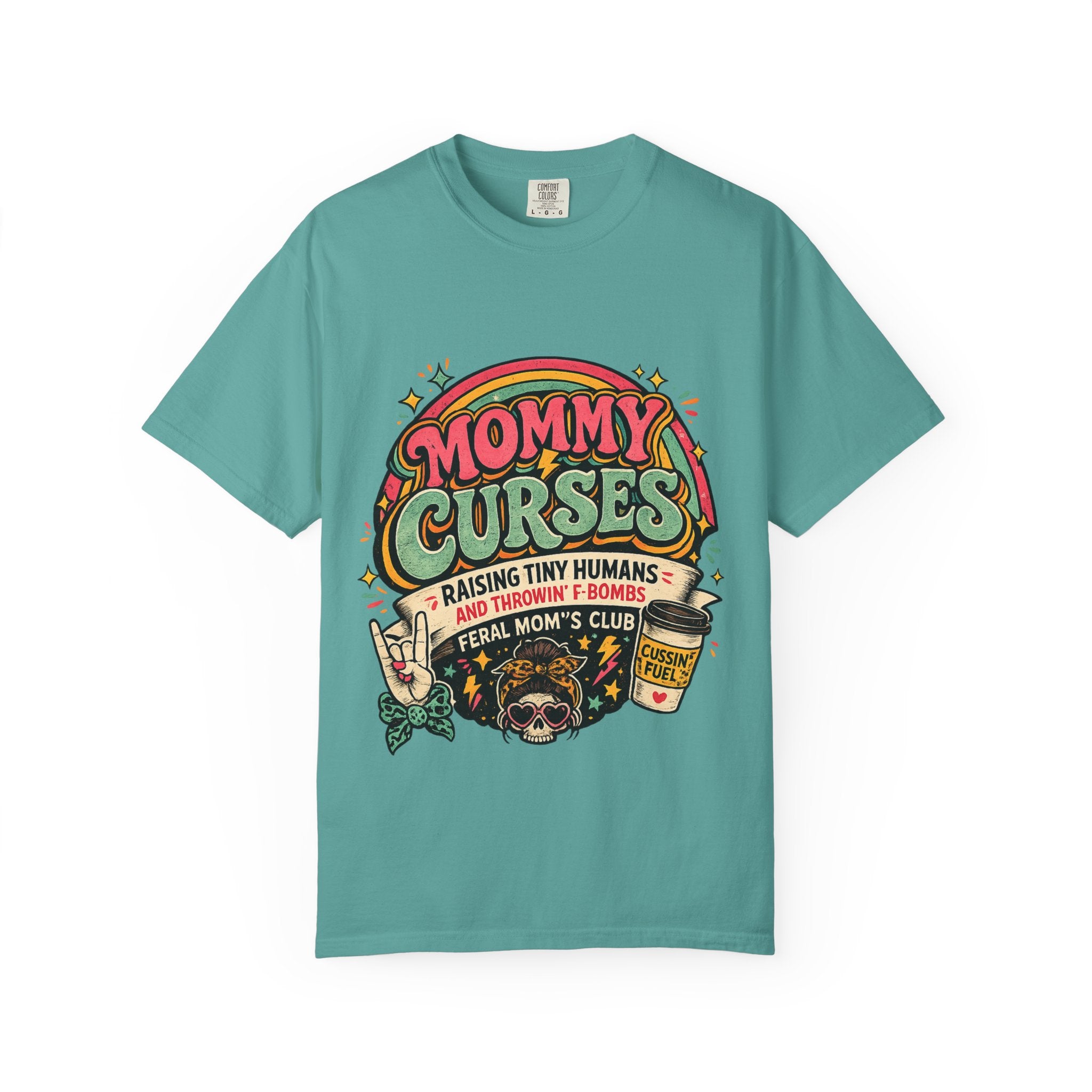Mommy Curses Graphic T-Shirt — Funny Mom Shirt