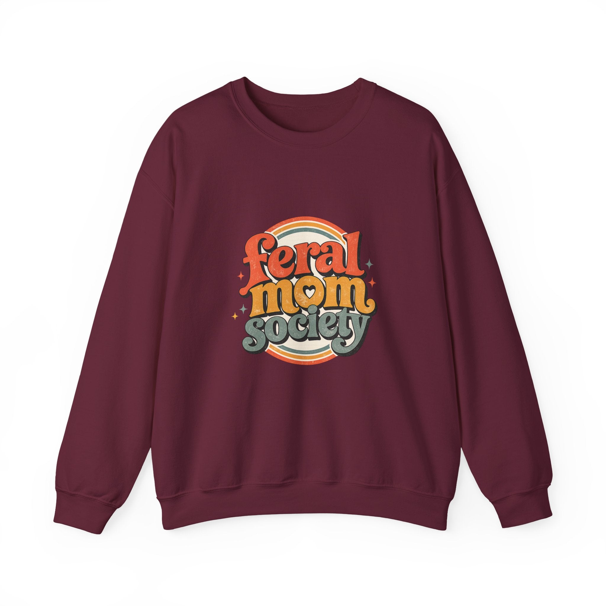 Mom Life Crewneck Sweatshirt — Cozy 'mom life' Pullover for Moms