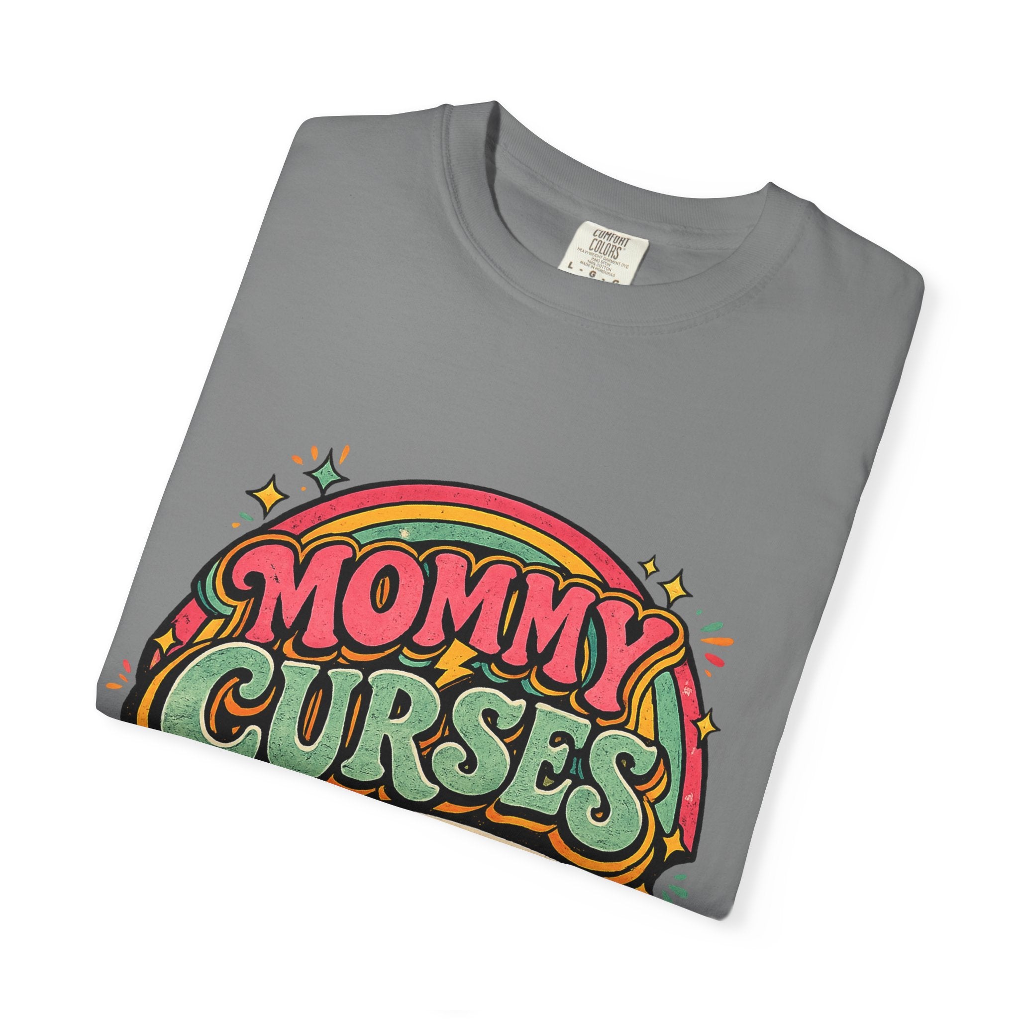 Mommy Curses Graphic T-Shirt — Funny Mom Shirt