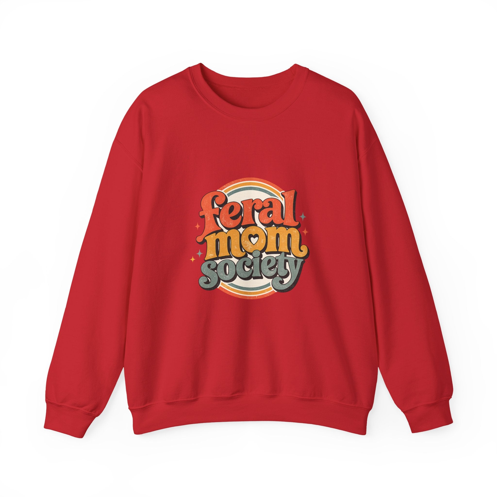 Mom Life Crewneck Sweatshirt — Cozy 'mom life' Pullover for Moms