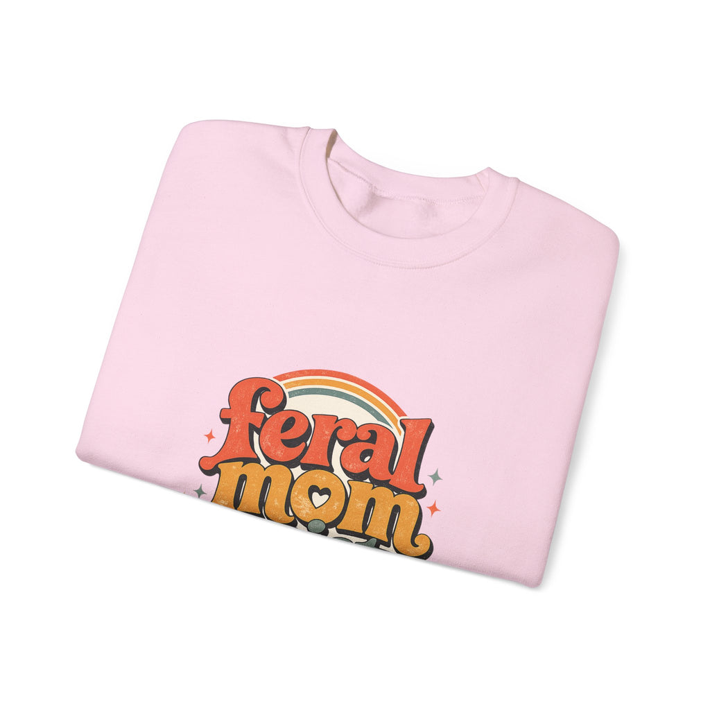 Mom Life Crewneck Sweatshirt — Cozy 'mom life' Pullover for Moms