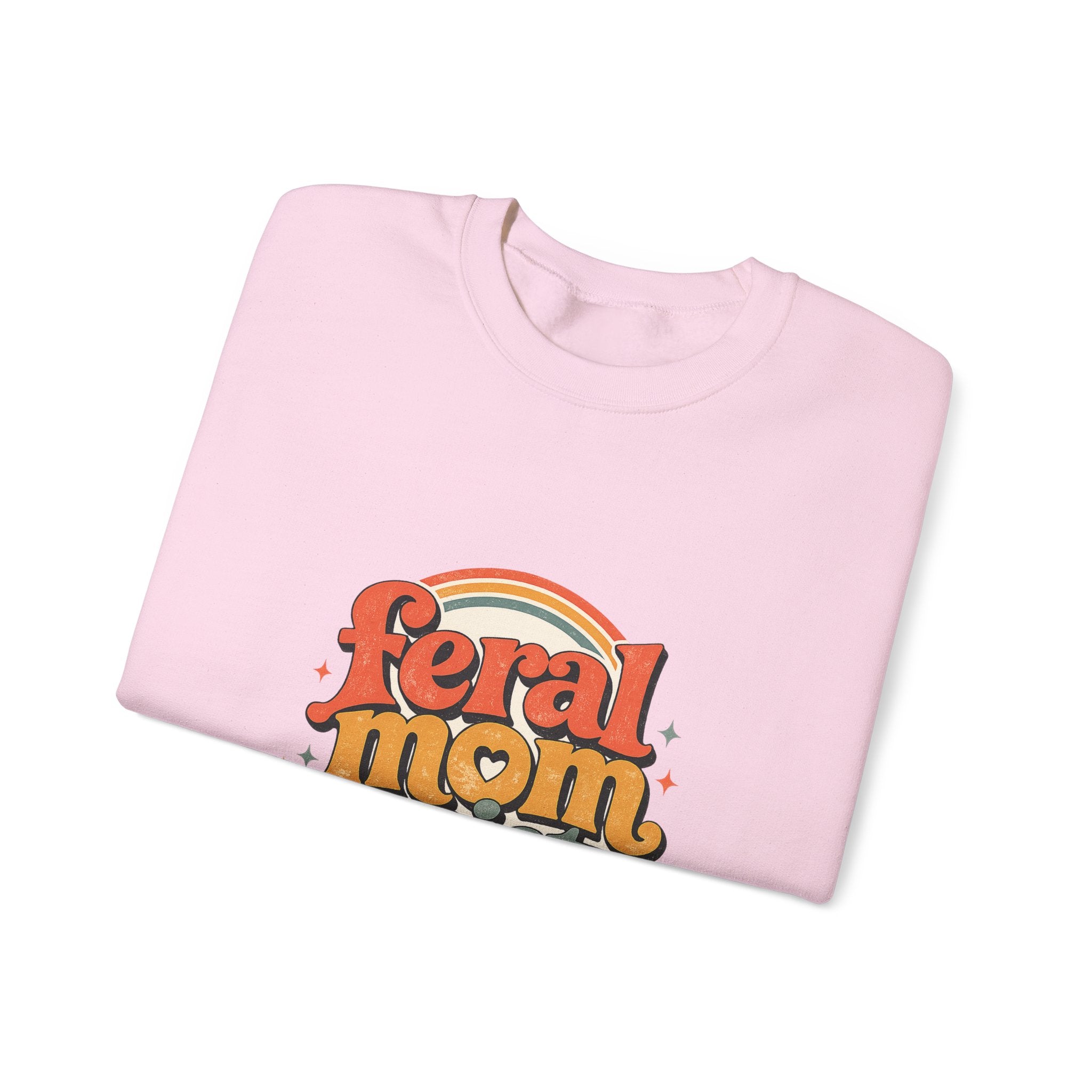 Mom Life Crewneck Sweatshirt — Cozy 'mom life' Pullover for Moms