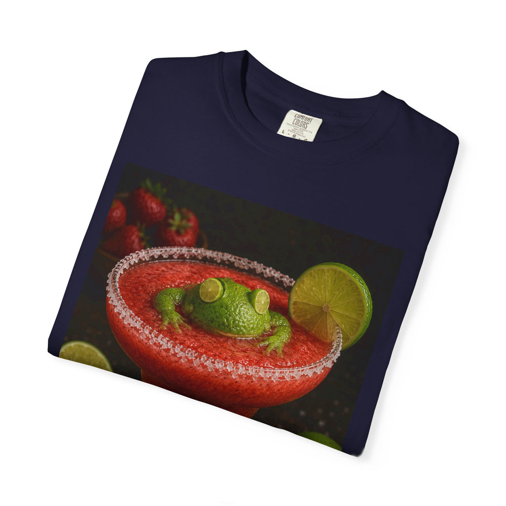Strawberry Margarita T-Shirt — Fruity Cocktail Graphic Tee