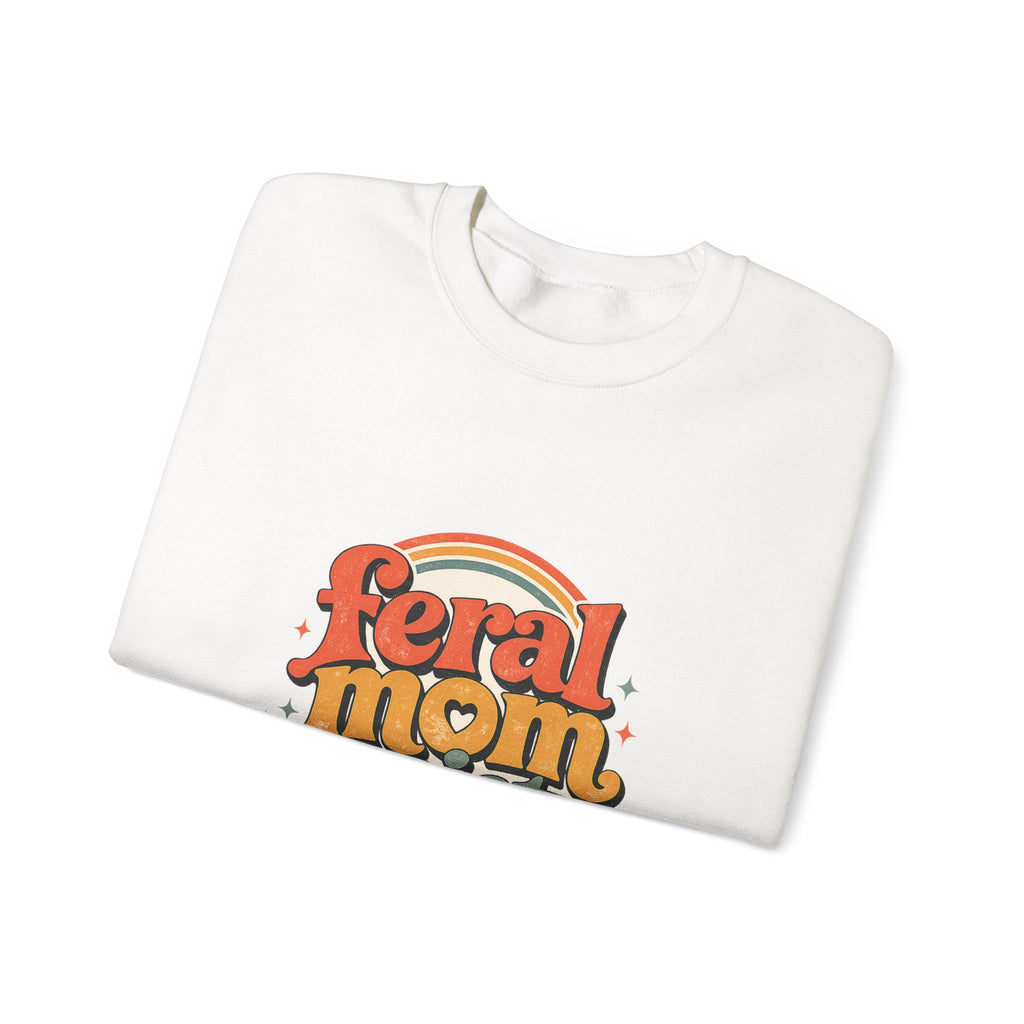 Mom Life Crewneck Sweatshirt — Cozy 'mom life' Pullover for Moms