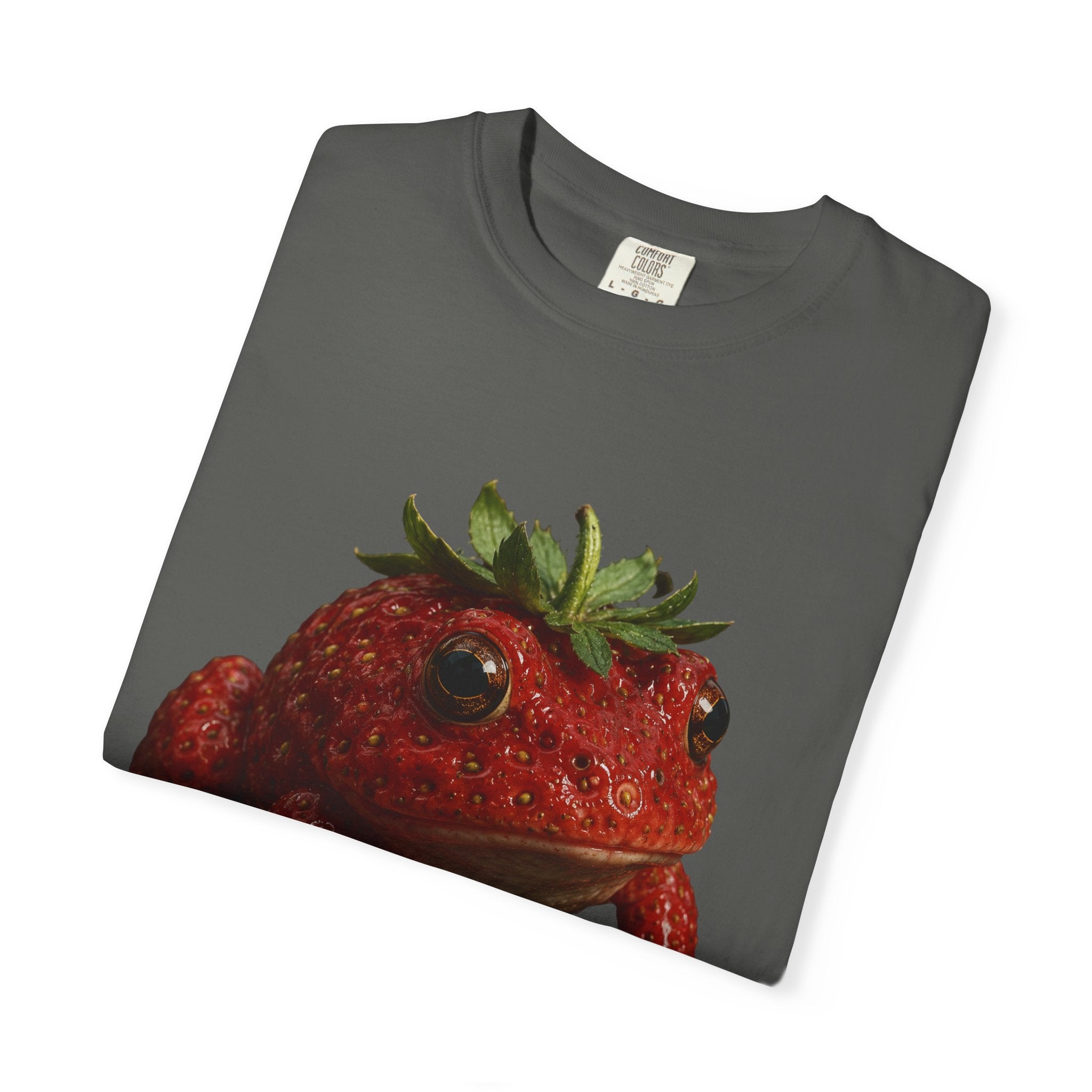 Strawberry Toad T‑Shirt — Cute Strawberry Frog Graphic Tee