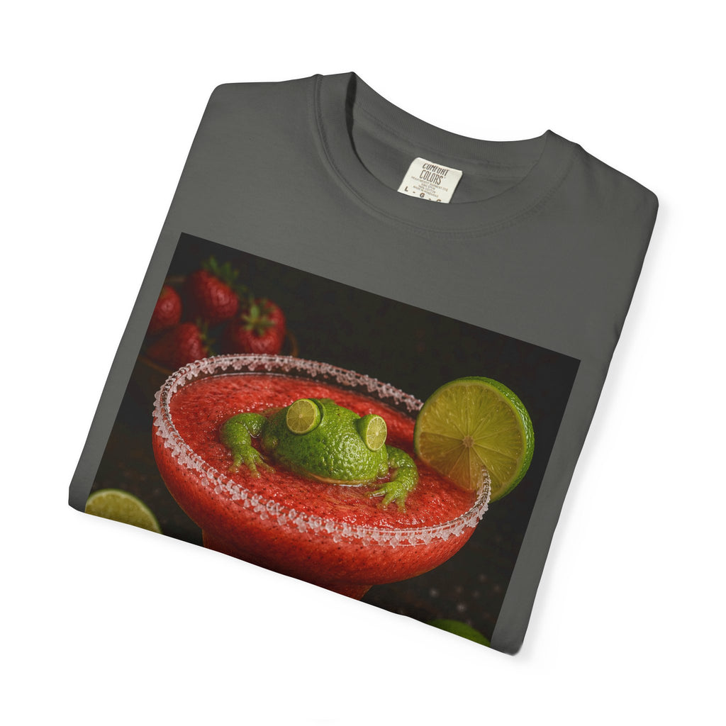Strawberry Margarita T-Shirt — Fruity Cocktail Graphic Tee
