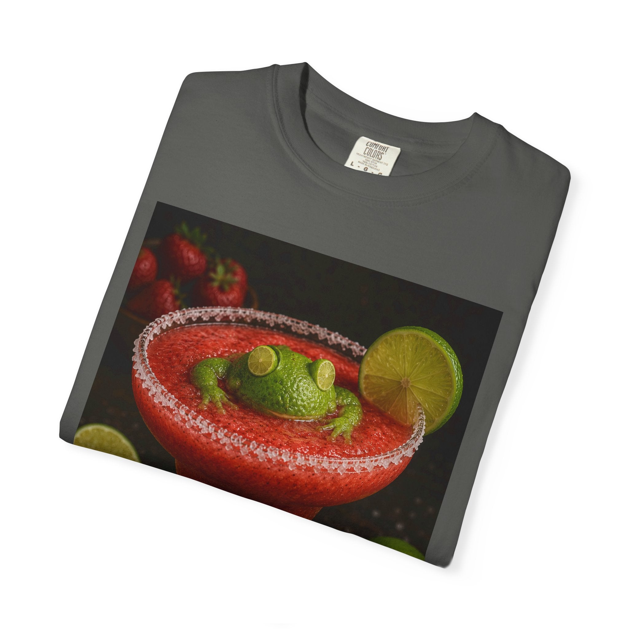 Strawberry Margarita T-Shirt — Fruity Cocktail Graphic Tee