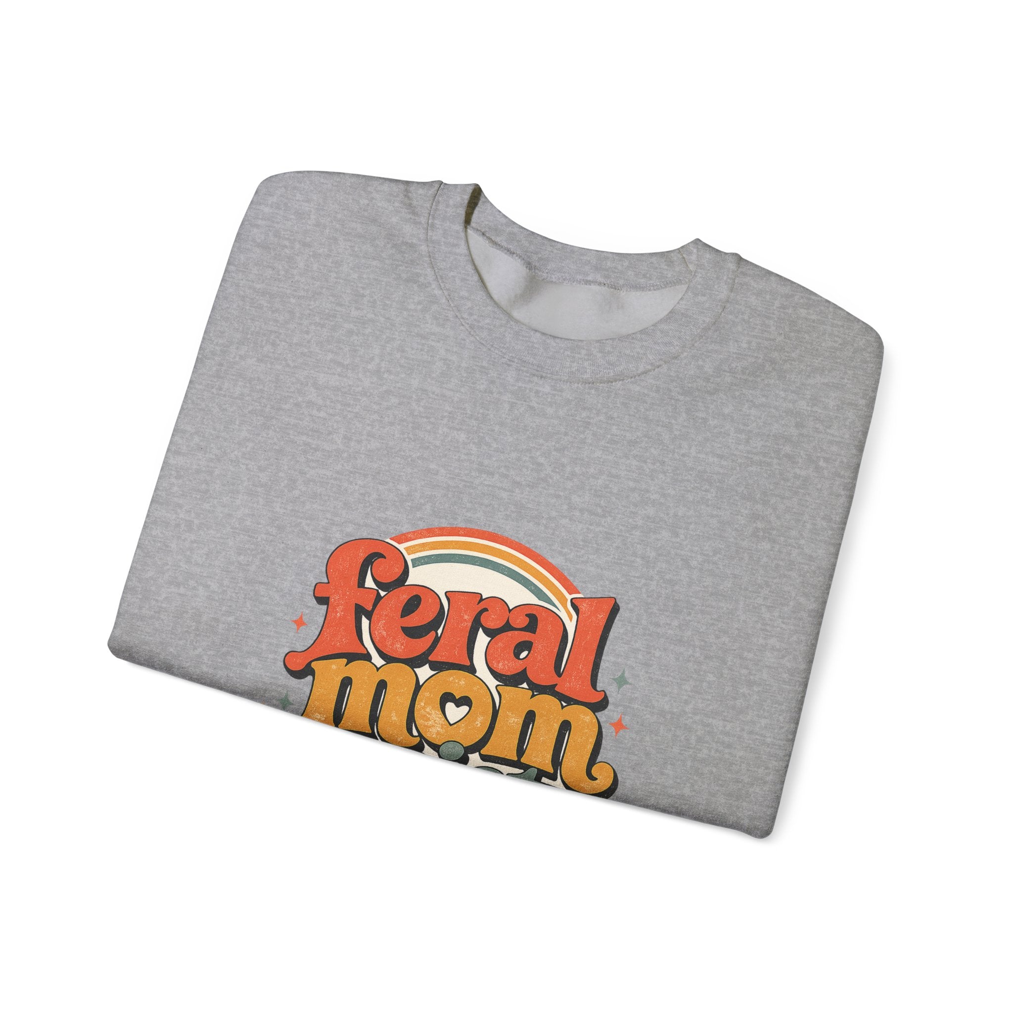 Mom Life Crewneck Sweatshirt — Cozy 'mom life' Pullover for Moms