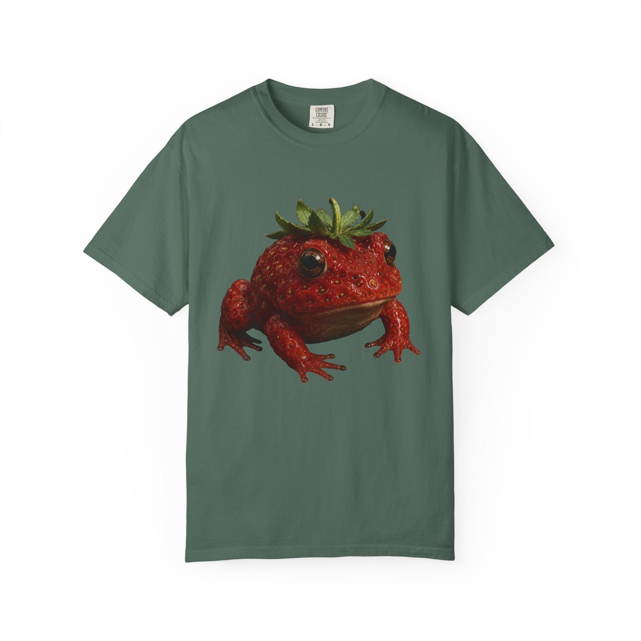 Strawberry Toad T‑Shirt — Cute Strawberry Frog Graphic Tee