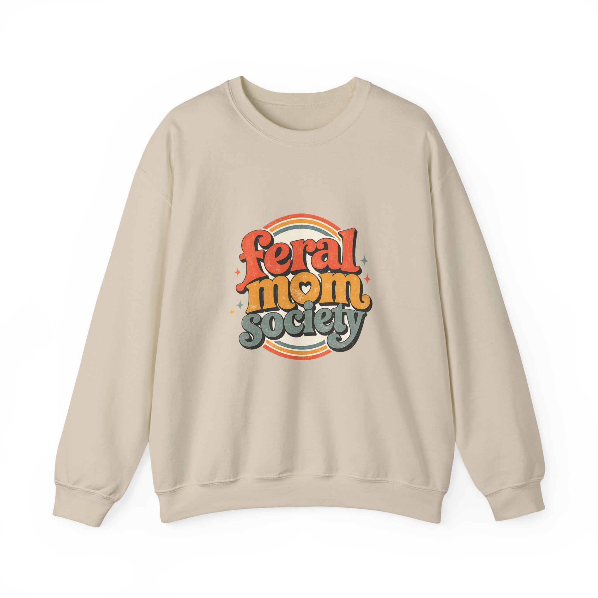 Mom Life Crewneck Sweatshirt — Cozy 'mom life' Pullover for Moms