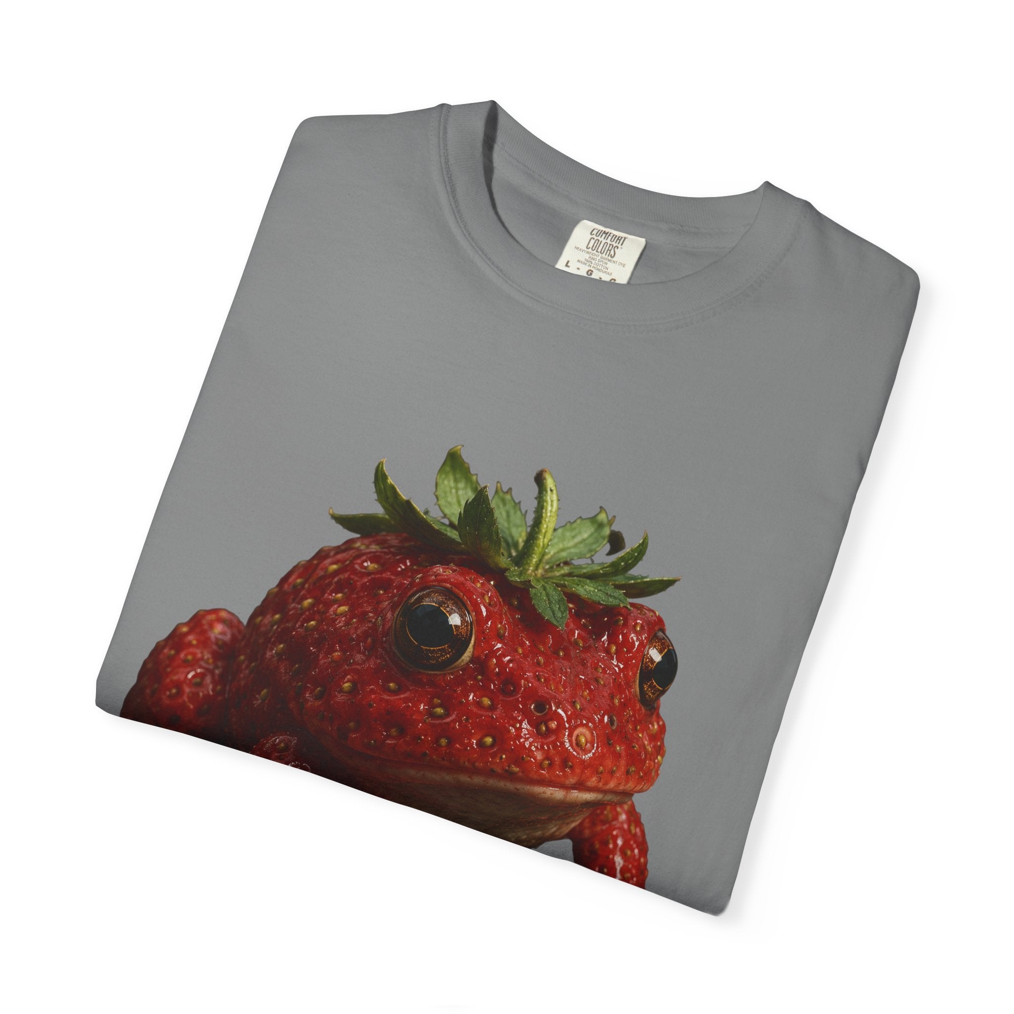 Strawberry Toad T‑Shirt — Cute Strawberry Frog Graphic Tee