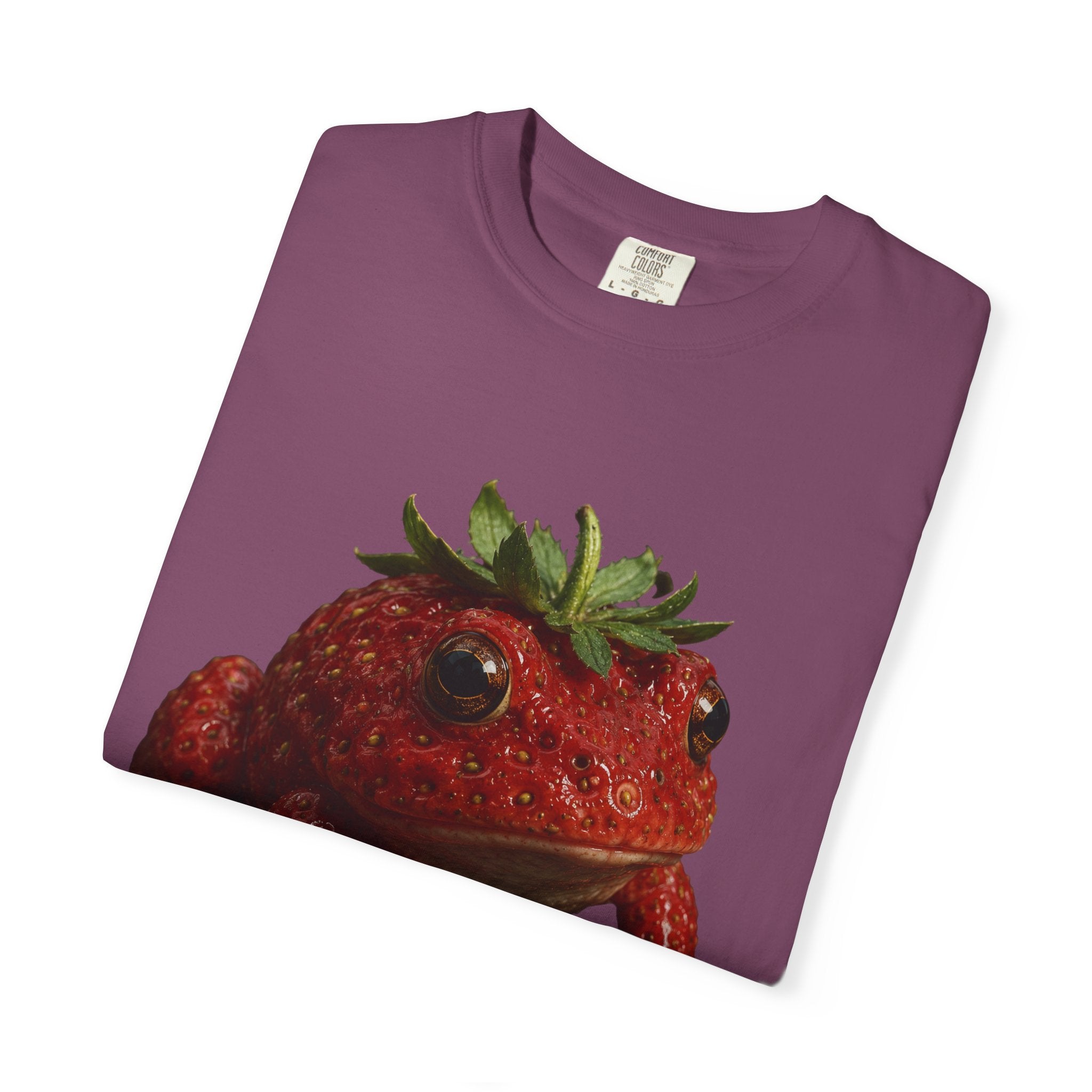 Strawberry Toad T‑Shirt — Cute Strawberry Frog Graphic Tee