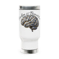 MS Multiple Sclerosis Warrior Travel Mug — “Broken Is Beautiful” Stainless Steel 14oz