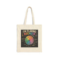 Tote Bag — "I’m Flaring Because" Colorful Astrology Wheel Tote for Flare Awareness