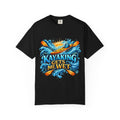 T-Shirt — "Kayaking Gets Me Wet" Graphic Tee