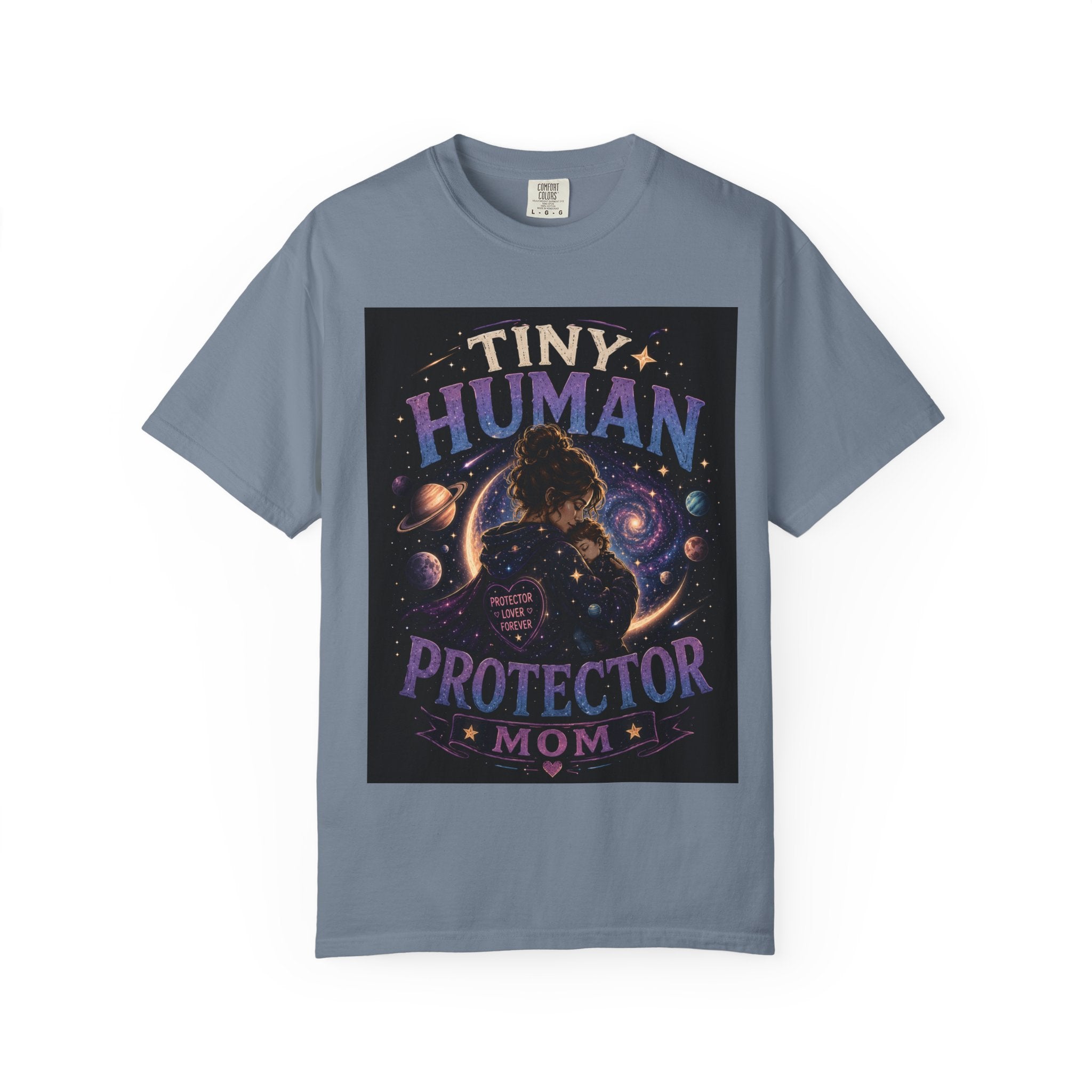 Tiny Human Protector Mom T-Shirt