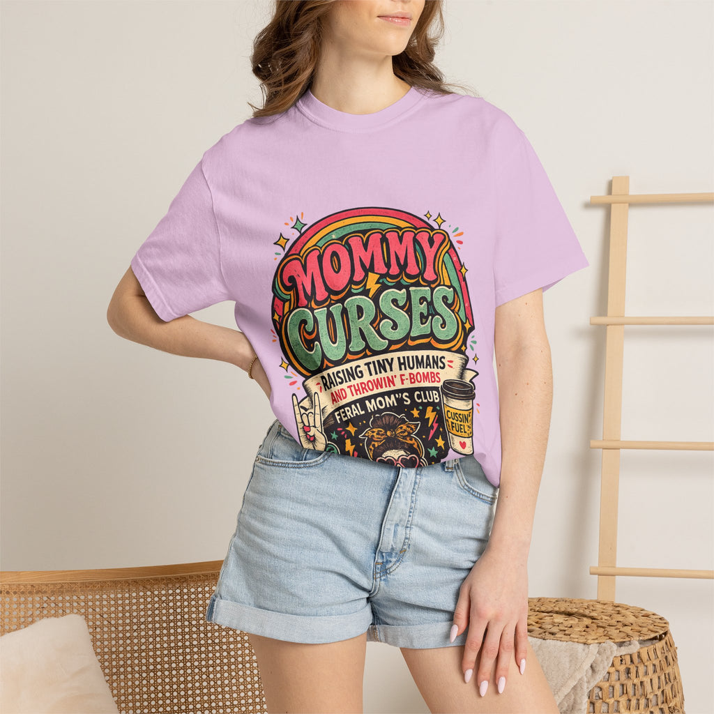 Mommy Curses Graphic T-Shirt — Funny Mom Shirt