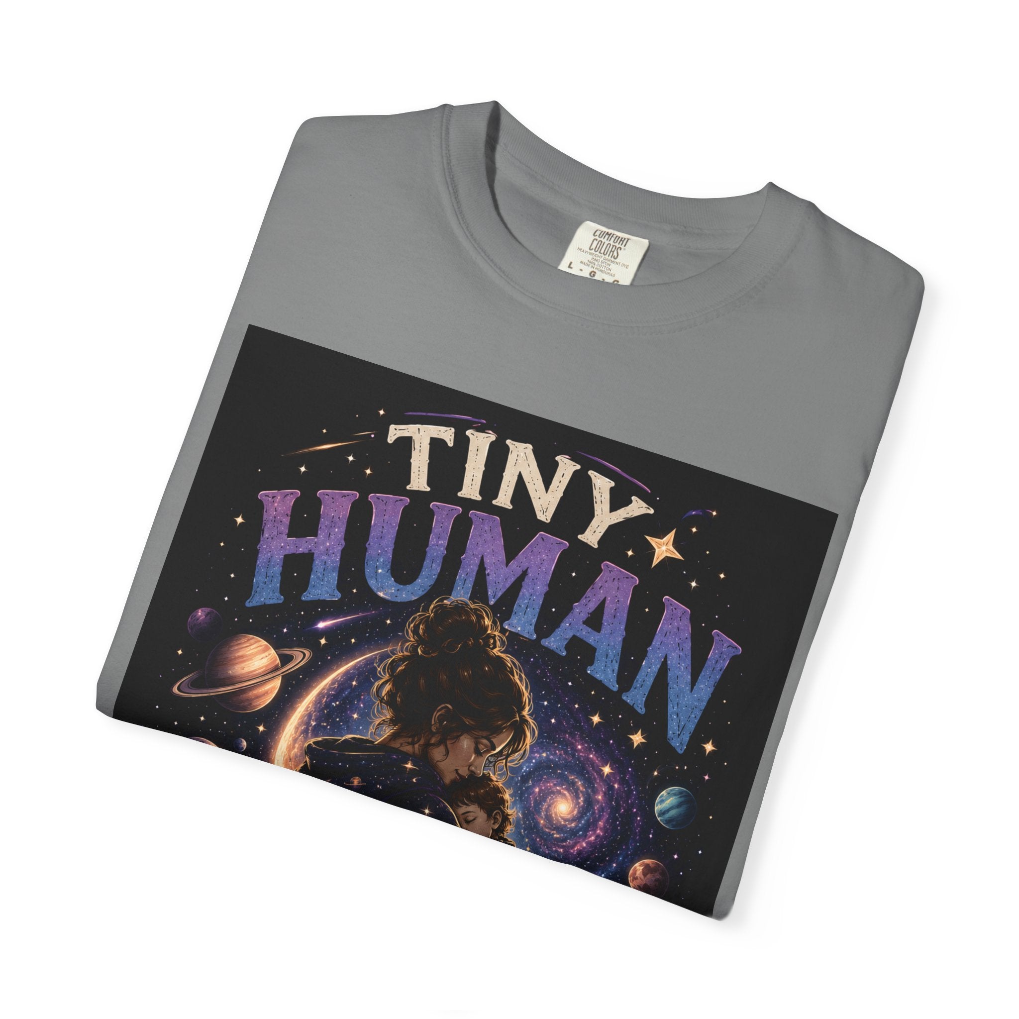 Tiny Human Protector Mom T-Shirt
