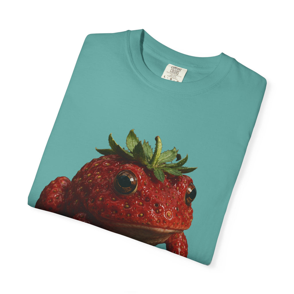 Strawberry Toad T‑Shirt — Cute Strawberry Frog Graphic Tee