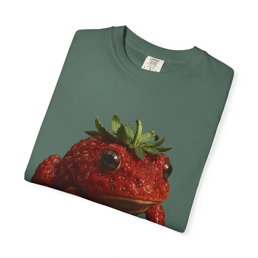 Strawberry Toad T‑Shirt — Cute Strawberry Frog Graphic Tee