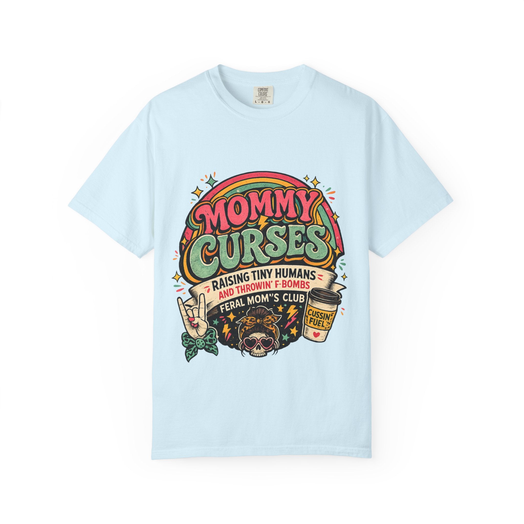 Mommy Curses Graphic T-Shirt — Funny Mom Shirt